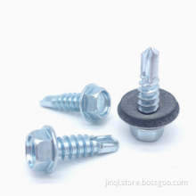 Standard DIN7504-K hexagonal drill tail screws